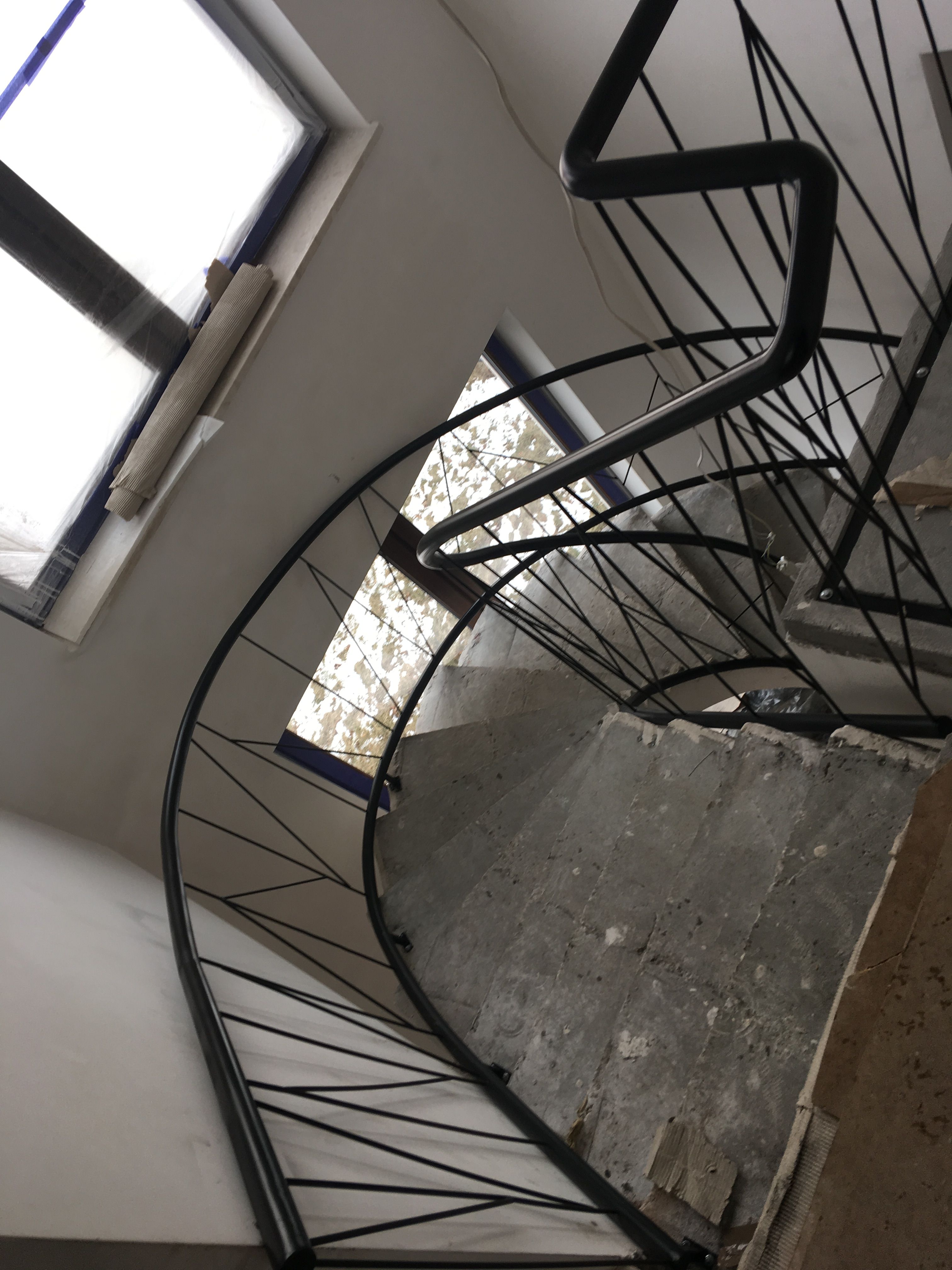 Balustrada kręcona Warszawa – realizacja Balustrady1 nr 2