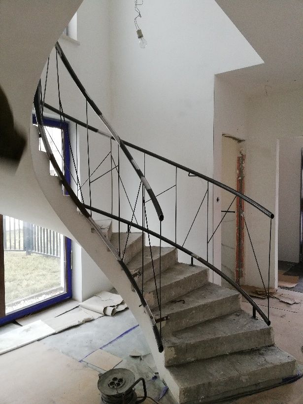 Balustrada kręcona Warszawa – realizacja Balustrady1 nr 3