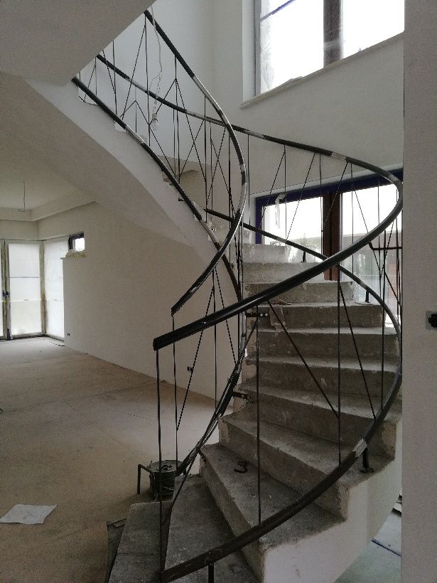 Balustrada kręcona Warszawa – realizacja Balustrady1 nr 4